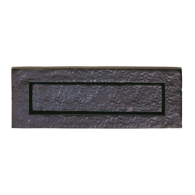 High quality image of Ludlow - Traditional Letter Plate 268 x 91mm - Black Antique | Sku. lf5524 | Trade Door Handles.