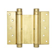High quality image of Frelan - Double Action Steel Spring Hinges 125mm Electro Brassed Sku. HB3005-5PB