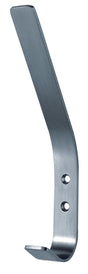 High quality image of Eurospec - Hat and Coat Hook - Satin Stainless Steel | Sku. hch1013sss | Trade Door Handles.