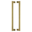 Heritage Brass Door Furniture Polished Brass / Back to Back Fixing Pack Heritage Brass - Back to Back Door Pull Handle Apollo Design 460mm Polished Brass Fi