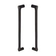 Heritage Brass Door Furniture Matt Bronze / Back to Back Fixing Pack Heritage Brass - Back to Back Door Pull Handle Gio Design 332mm Matt Bronze Finish
