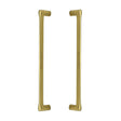 Heritage Brass Door Furniture Polished Brass / Back to Back Fixing Pack Heritage Brass - Back to Back Door Pull Handle Gio Design 332mm Polished Brass Finish