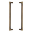 Heritage Brass Door Furniture Antique Brass / Back to Back Fixing Pack Heritage Brass - Back to Back Door Pull Handle Gio Design 484mm Antique Brass Finish