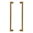 Heritage Brass Door Furniture Satin Brass / Back to Back Fixing Pack Heritage Brass - Back to Back Door Pull Handle Gio Design 484mm Satin Brass Finish