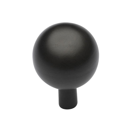 Heritage Brass Cabinet Hardware Matt Bronze / Cabinet Knobs / 28mm Dia. Heritage Brass - Cabinet Knob Sphere Design 28mm Matt Bronze Finish