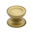 Heritage Brass Cabinet Hardware Satin Brass / Cabinet Knobs / 32mm Dia. Heritage Brass - Cabinet Knob Surrey Design 32mm Satin Brass Finish