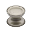Heritage Brass Cabinet Hardware Satin Nickel / Cabinet Knobs / 32mm Dia. Heritage Brass - Cabinet Knob Surrey Design 32mm Satin Nickel Finish