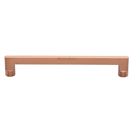 Heritage Brass Cabinet Hardware Satin Rose Gold / Cabinet Pull Handles / 203mm c/c Heritage Brass - Cabinet Pull Apollo Design 203mm CTC Satin Rose Gold Finish