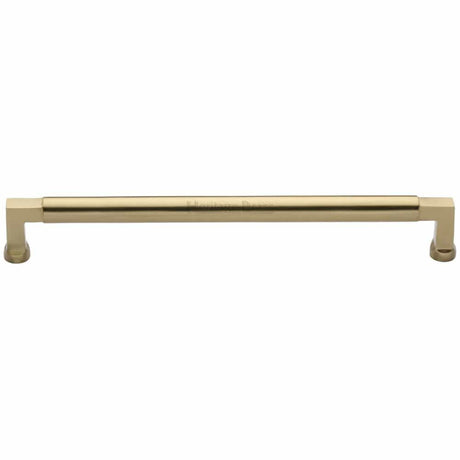 Heritage Brass Cabinet Hardware Satin Brass / Cabinet Pull Handles / 320mm c/c Heritage Brass - Cabinet Pull Bauhaus Design 320mm CTC Satin Brass Finish