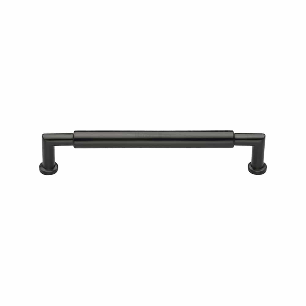 Heritage Brass Cabinet Hardware Matt Bronze / Cabinet Pull Handles / 101mm c/c Heritage Brass - Cabinet Pull Bauhaus Round Design 101mm CTC Matt Bronze Finish