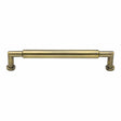 Heritage Brass Cabinet Hardware Antique Brass / Cabinet Pull Handles / 203mm c/c Heritage Brass - Cabinet Pull Bauhaus Round Design 203mm CTC Antique Brass Finish