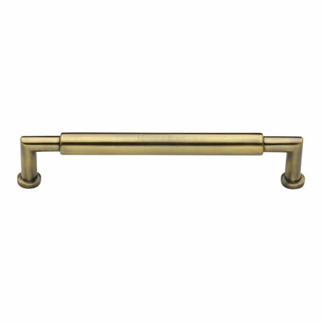 Heritage Brass Cabinet Hardware Antique Brass / Cabinet Pull Handles / 203mm c/c Heritage Brass - Cabinet Pull Bauhaus Round Design 203mm CTC Antique Brass Finish
