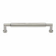 Heritage Brass Cabinet Hardware Polished Nickel / Cabinet Pull Handles / 203mm c/c Heritage Brass - Cabinet Pull Bauhaus Round Design 203mm CTC Polished Nickel Finish