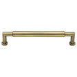 Heritage Brass Cabinet Hardware Antique Brass / Cabinet Pull Handles / 254mm c/c Heritage Brass - Cabinet Pull Bauhaus Round Design 254mm CTC Antique Brass Finish