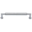 Heritage Brass Cabinet Hardware Polished Chrome / Cabinet Pull Handles / 254mm c/c Heritage Brass - Cabinet Pull Bauhaus Round Design 254mm CTC Polished Chrome Finish
