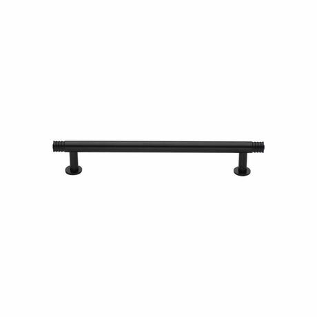 Heritage Brass Cabinet Hardware Matt Bronze / Cabinet Pull Handles / 96mm c/c Heritage Brass - Cabinet Pull Contour Design with 16mm Rose 96mm CTC Matt Bronze