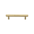Heritage Brass Cabinet Hardware Satin Brass / Cabinet Pull Handles / 96mm c/c Heritage Brass - Cabinet Pull Hexagon Design 96mm CTC Satin Brass Finish