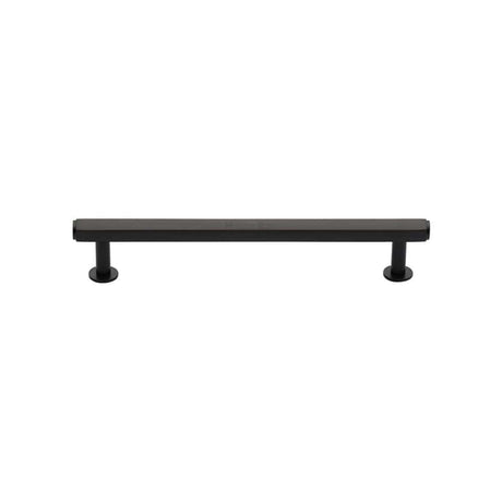 Heritage Brass Cabinet Hardware Matt Bronze / Cabinet Pull Handles / 128mm c/c Heritage Brass - Cabinet Pull Hexagon Design with Rose 128mm CTC Matt Bronze Fin