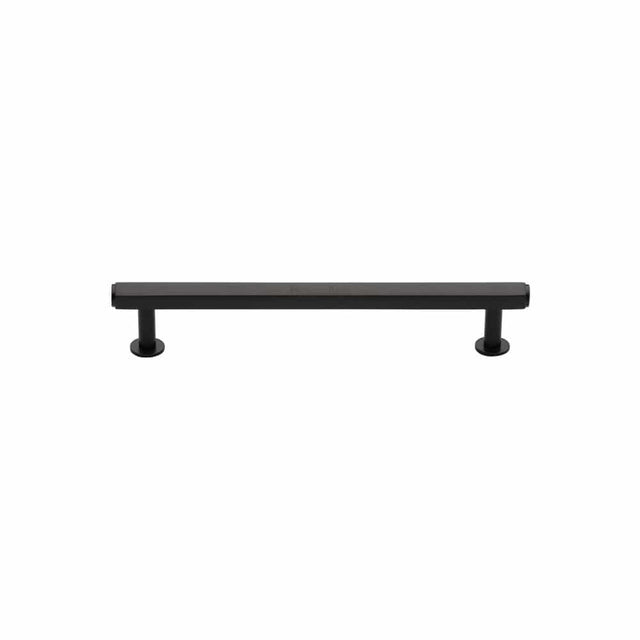 Heritage Brass Cabinet Hardware Matt Bronze / Cabinet Pull Handles / 96mm c/c Heritage Brass - Cabinet Pull Hexagon Design with Rose 96mm CTC Matt Bronze Fini