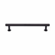 Heritage Brass Cabinet Hardware Matt Bronze / Cabinet Pull Handles / 160mm c/c Heritage Brass - Cabinet Pull Knurled Design with Rose 160mm CTC Matt Bronze Fin