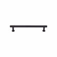 Heritage Brass Cabinet Hardware Matt Bronze / Cabinet Pull Handles / 96mm c/c Heritage Brass - Cabinet Pull Knurled Design with Rose 96mm CTC Matt Bronze Fini