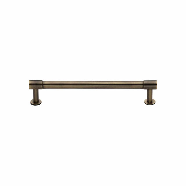 Heritage Brass Cabinet Hardware Antique Brass / Cabinet Pull Handles / 128mm c/c Heritage Brass - Cabinet Pull Phoenix Design with 16mm Rose 128mm CTC Antique Brass