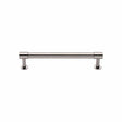 Heritage Brass Cabinet Hardware Polished Nickel / Cabinet Pull Handles / 128mm c/c Heritage Brass - Cabinet Pull Phoenix Design with 16mm Rose 128mm CTC Polished Nicke
