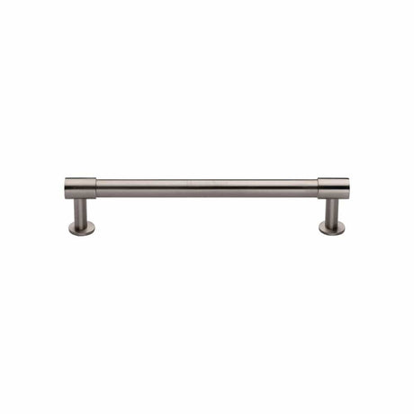 Heritage Brass Cabinet Hardware Satin Nickel / Cabinet Pull Handles / 128mm c/c Heritage Brass - Cabinet Pull Phoenix Design with 16mm Rose 128mm CTC Satin Nicke