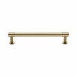 Heritage Brass Cabinet Hardware Polished Brass / Cabinet Pull Handles / 160mm c/c Heritage Brass - Cabinet Pull Phoenix Design with 16mm Rose 160mm CTC Polished Brass