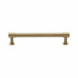 Heritage Brass Cabinet Hardware Satin Brass / Cabinet Pull Handles / 160mm c/c Heritage Brass - Cabinet Pull Phoenix Design with 16mm Rose 160mm CTC Satin Brass