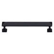Heritage Brass Cabinet Hardware Matt Black / Cabinet Pull Handles / 152mm c/c Heritage Brass - Cabinet Pull Pyramid Design 152mm CTC Matt Black Finish