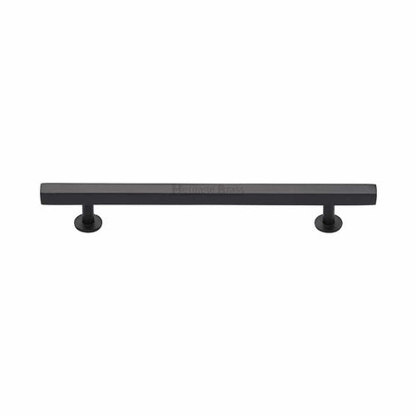 Heritage Brass Cabinet Hardware Matt Bronze / Cabinet Pull Handles / 160mm c/c Heritage Brass - Cabinet Pull Square Design 160mm CTC Matt Bronze Finish