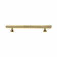 Heritage Brass Cabinet Hardware Polished Brass / Cabinet Pull Handles / 160mm c/c Heritage Brass - Cabinet Pull Square Design 160mm CTC Polished Brass Finish