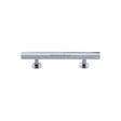Heritage Brass Cabinet Hardware Polished Chrome / Cabinet Pull Handles / 96mm c/c Heritage Brass - Cabinet Pull Square Design 96mm CTC Polished Chrome Finish