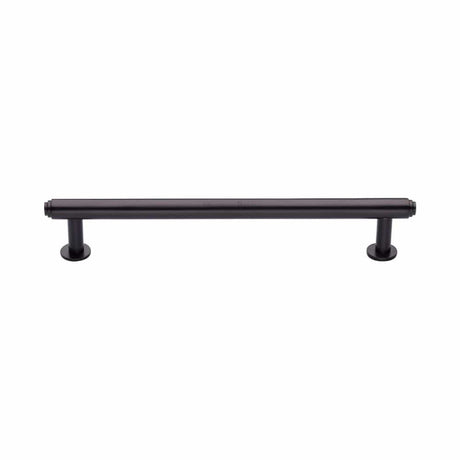 Heritage Brass Cabinet Hardware Matt Bronze / Cabinet Pull Handles / 160mm c/c Heritage Brass - Cabinet Pull Step Design with 16mm Rose 160mm CTC Matt Bronze F