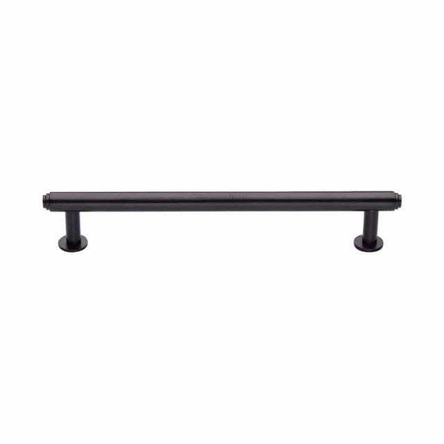 Heritage Brass Cabinet Hardware Matt Bronze / Cabinet Pull Handles / 160mm c/c Heritage Brass - Cabinet Pull Step Design with 16mm Rose 160mm CTC Matt Bronze F