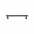 Heritage Brass Cabinet Hardware Matt Bronze / Cabinet Pull Handles / 96mm c/c Heritage Brass - Cabinet Pull Step Design with 16mm Rose 96mm CTC Matt Bronze Fi