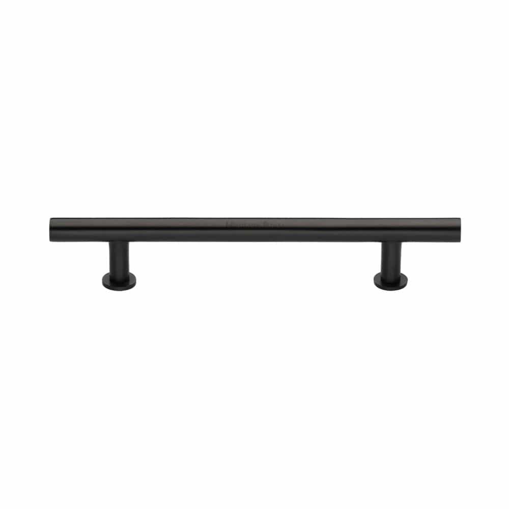 Heritage Brass Cabinet Hardware Matt Bronze / Cabinet Pull Handles / 160mm c/c Heritage Brass - Cabinet Pull T-Bar Design with 16mm Rose 160mm CTC Matt Bronze