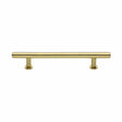 Heritage Brass Cabinet Hardware Polished Brass / Cabinet Pull Handles / 160mm c/c Heritage Brass - Cabinet Pull T-Bar Design with 16mm Rose 160mm CTC Polished Brass F
