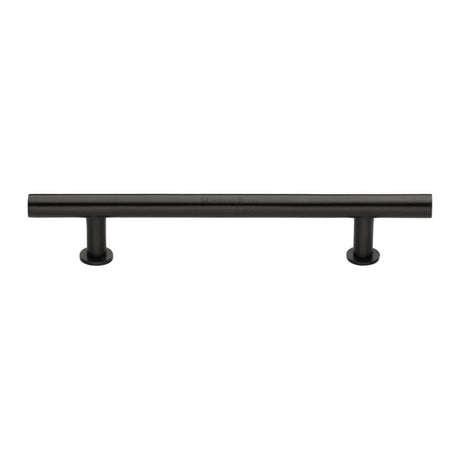 Heritage Brass Cabinet Hardware Matt Bronze / Cabinet Pull Handles / 203mm c/c Heritage Brass - Cabinet Pull T-Bar Design with 16mm Rose 203mm CTC Matt Bronze