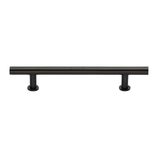 Heritage Brass Cabinet Hardware Matt Bronze / Cabinet Pull Handles / 203mm c/c Heritage Brass - Cabinet Pull T-Bar Design with 16mm Rose 203mm CTC Matt Bronze