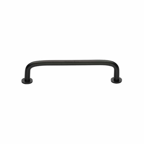 Heritage Brass Cabinet Hardware Matt Bronze / Cabinet Pull Handles / 96mm c/c Heritage Brass - Cabinet Pull Wire Design with 16mm Rose 96mm CTC Matt Bronze Fi