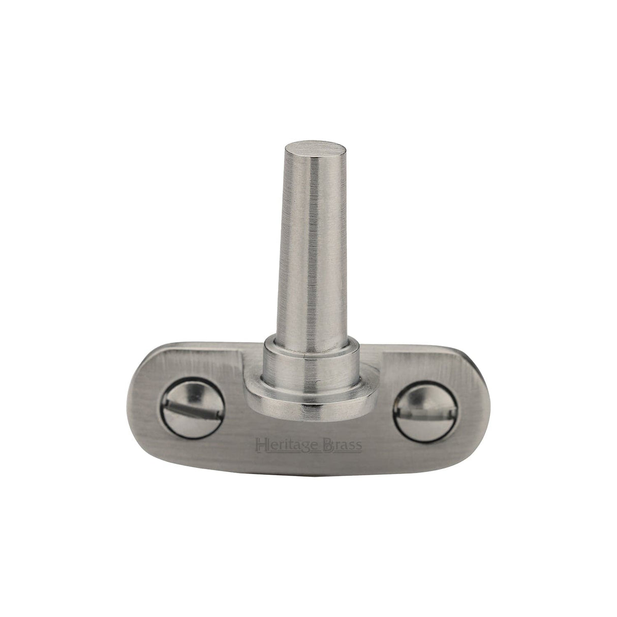 Heritage Brass Window Furniture Satin Chrome / Casement Stay Pin Heritage Brass - Cranked Casement Stay Pin Satin Chrome finish