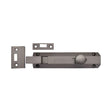 Heritage Brass Accessories Matt Bronze / Cranked Surface Bolts / 150mm / 6" Heritage Brass - Door Bolt Necked Flat 6" Matt Bronze Finish