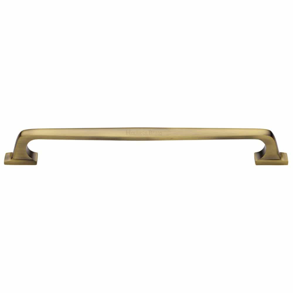 Heritage Brass Door Furniture Antique Brass / Pull Handles (Bolt Through) Heritage Brass - Door Pull Handle Durham Design 497mm Antique Brass Finish