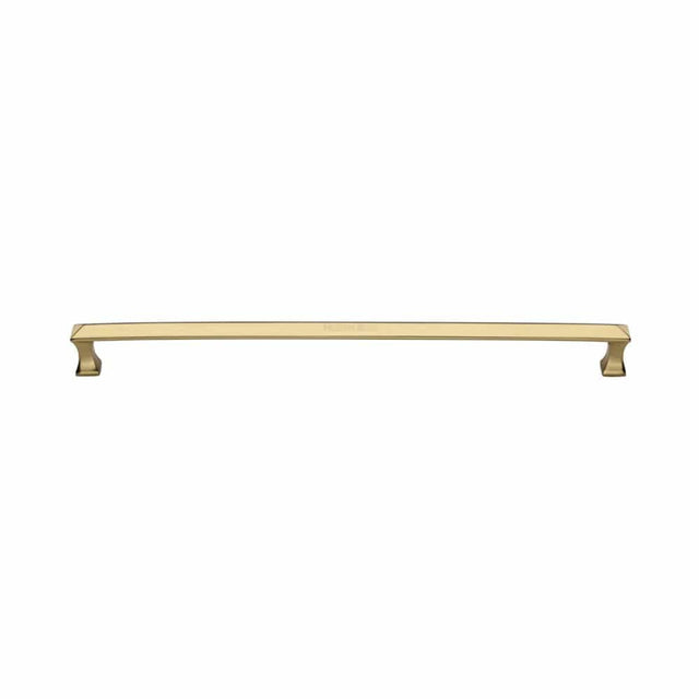 Heritage Brass Door Furniture Polished Brass / Pull Handles (Bolt Through) Heritage Brass - Door Pull Handle Pyramid Design 326mm Polished Brass Finish