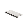Heritage Brass Cabinet Hardware Polished Nickel / Edge Pull / 50mm Heritage Brass - EPT Edge Pull Cabinet Handle 50mm Polished Nickel Finish