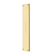 Heritage Brass Door Furniture Polished Brass / Finger Plates / 310 x 76mm Heritage Brass - Fingerplate 310 x 76mm - Polished Brass Finish