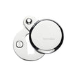 Heritage Brass Door Furniture Polished Chrome / Mortice Key Profile Escutcheons Heritage Brass - Heritage Brass Covered Keyhole Round - Polished Chrome
