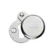Heritage Brass Door Furniture Satin Chrome / Mortice Key Profile Escutcheons Heritage Brass - Heritage Brass Covered Keyhole Round - Satin Chrome